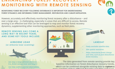 Remote sensing infographic
