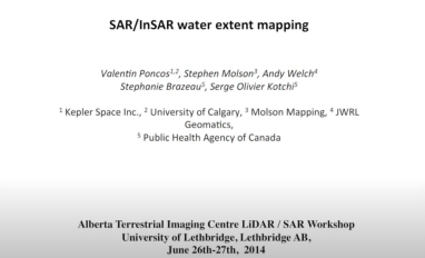 Valentin SAR water mapping