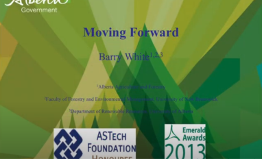 white moving forward