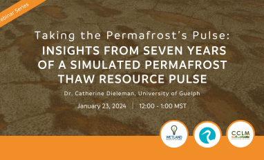 Banner, Wetland Knowledge Exchange Webinar, January 2024