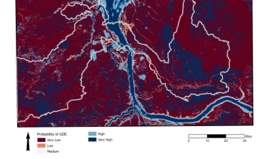 Map of GDE probability