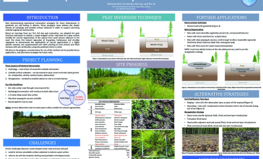 Reclamation of a Wood Chipped Winter Road Poster Image