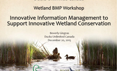 Innovation Information Management to Support Wetland Conservation