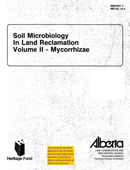 Report cover page