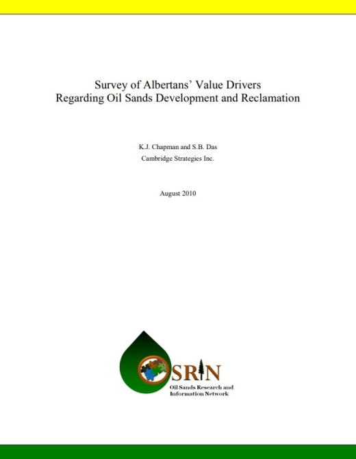 Report cover page