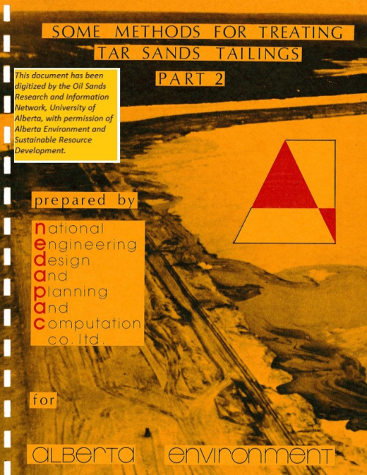 Report cover page