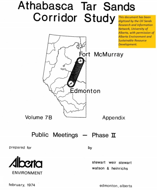Report cover page