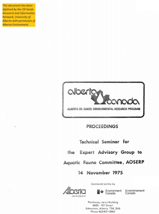 Report cover page