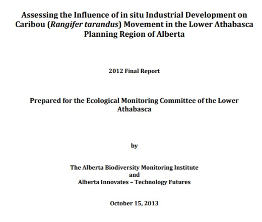 Report title page