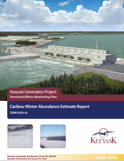 Keeyask Report cover page