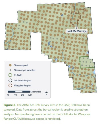 ABMI monitoring sites