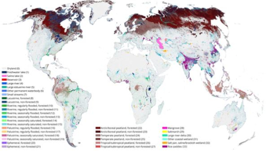 Global Mapping Surface Water
