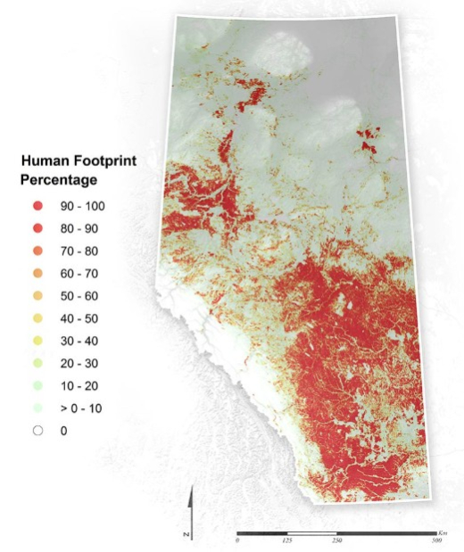 ABMI 2023 Human Footprint